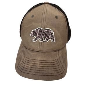 WYR Clothing Bear Tree Roots Logo Richardson Mesh Hat